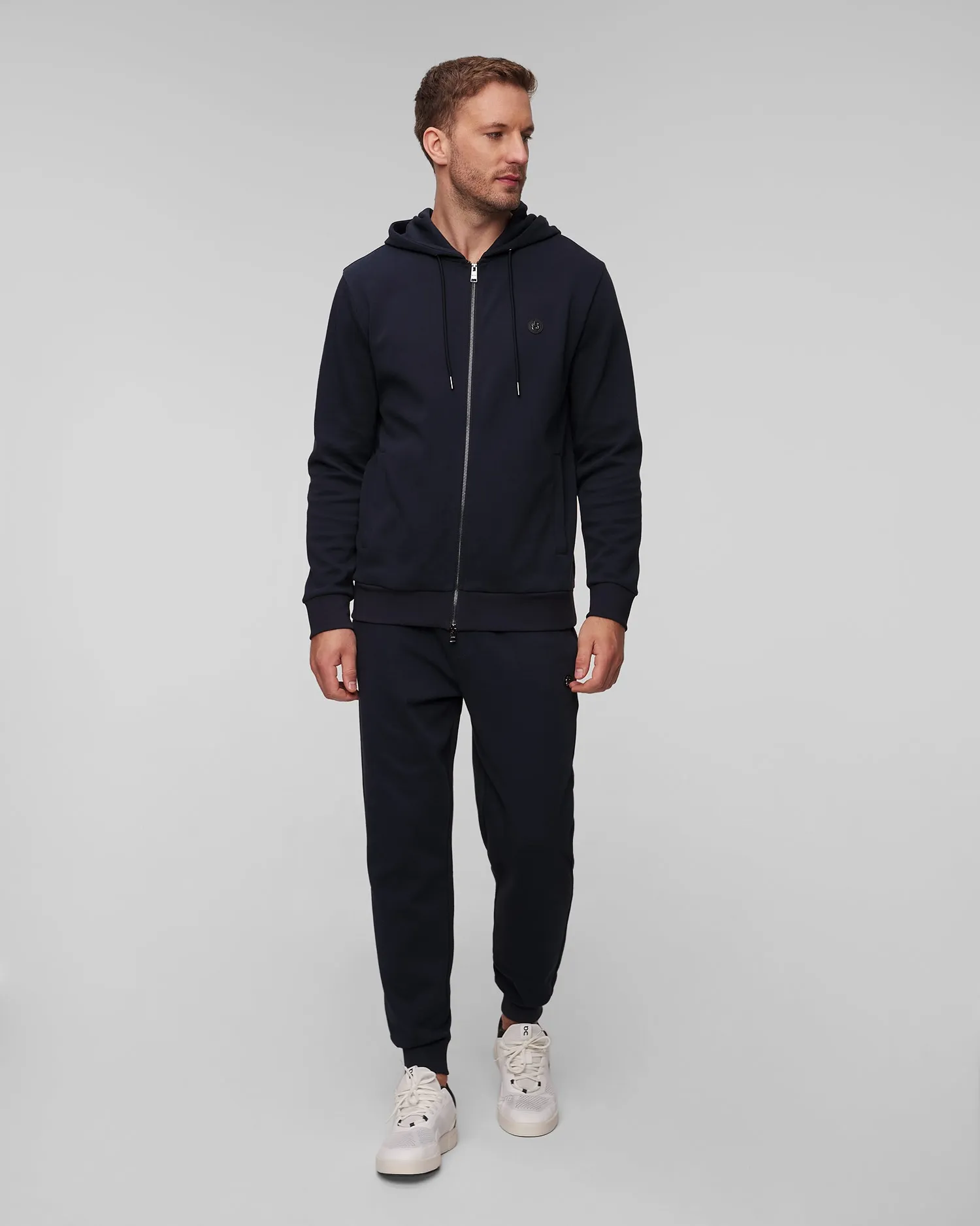 Men's navy blue trousers Hugo Boss C-Locsin 50520322-404