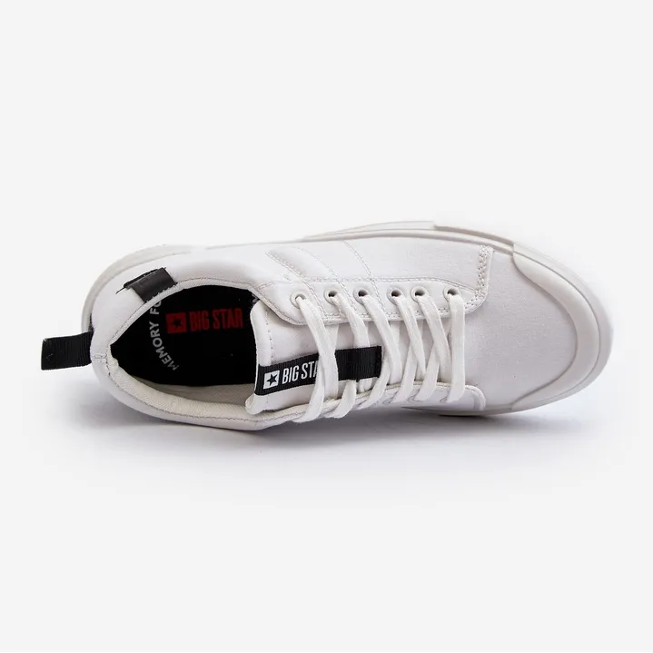 Men's Low Sneakers Memory Foam System Big Star NN174154 white
