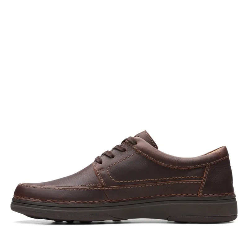Men’s Clarks Nature 5 Lo – Dark Brown Leather