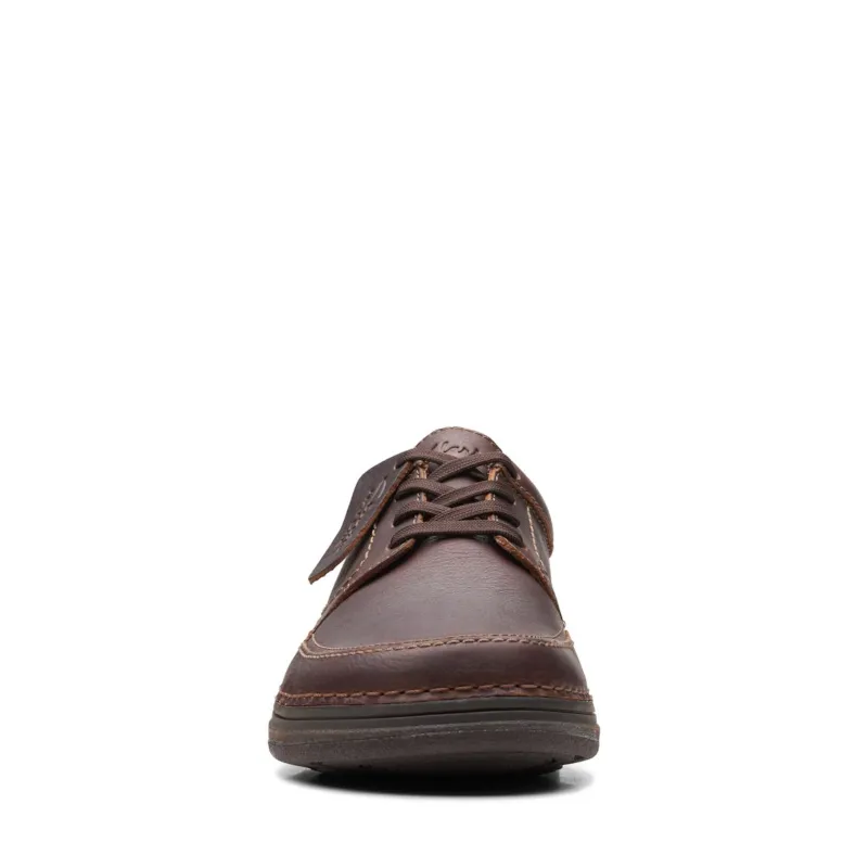 Men’s Clarks Nature 5 Lo – Dark Brown Leather