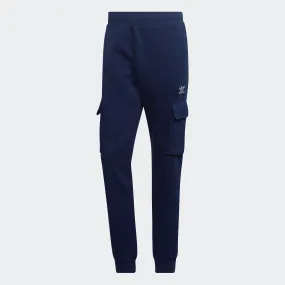 Men's adidas Originals Adicolor Essentials Trefoil Cargo Pants Navy