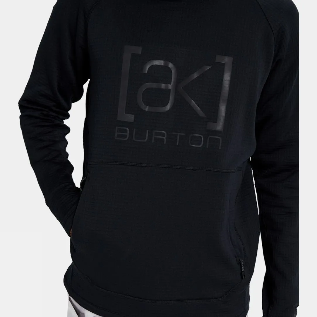  Mens [ak] Helium Grid Hooded Pullover Fleece