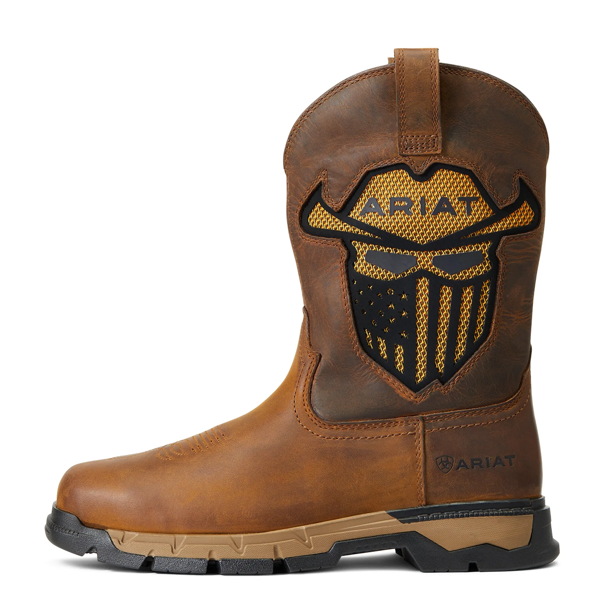 Men's Ariat Rebar Flex Western VentTEK Incognito Work Boot #10040436