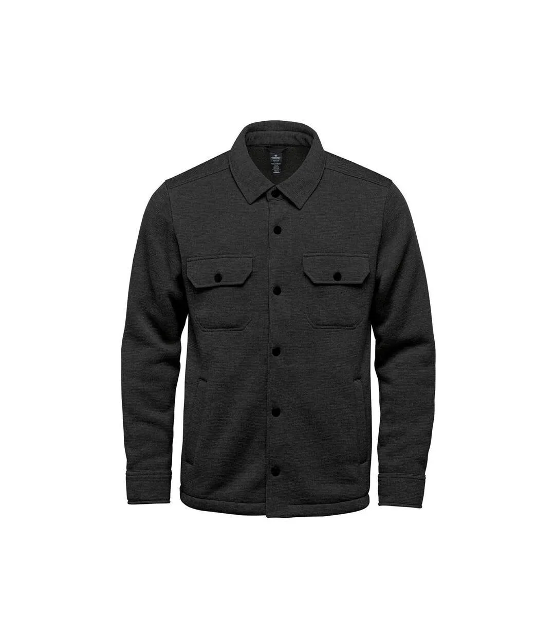 Mens avalanche fleece shirt black heather Stormtech