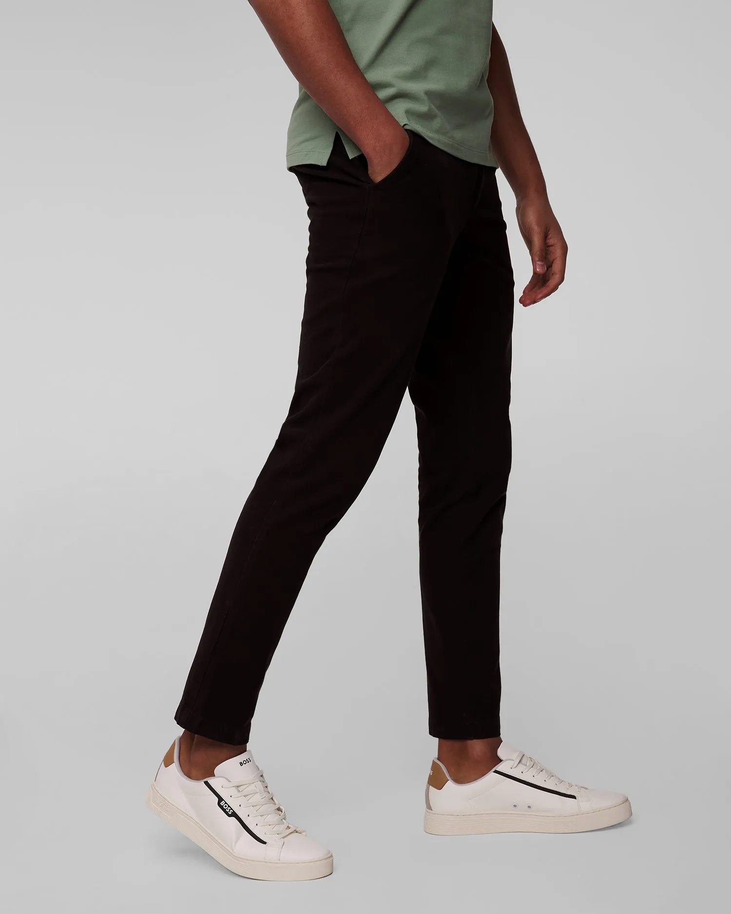 Men’s black trousers Black Hugo Boss Kaito1 50508692-1
