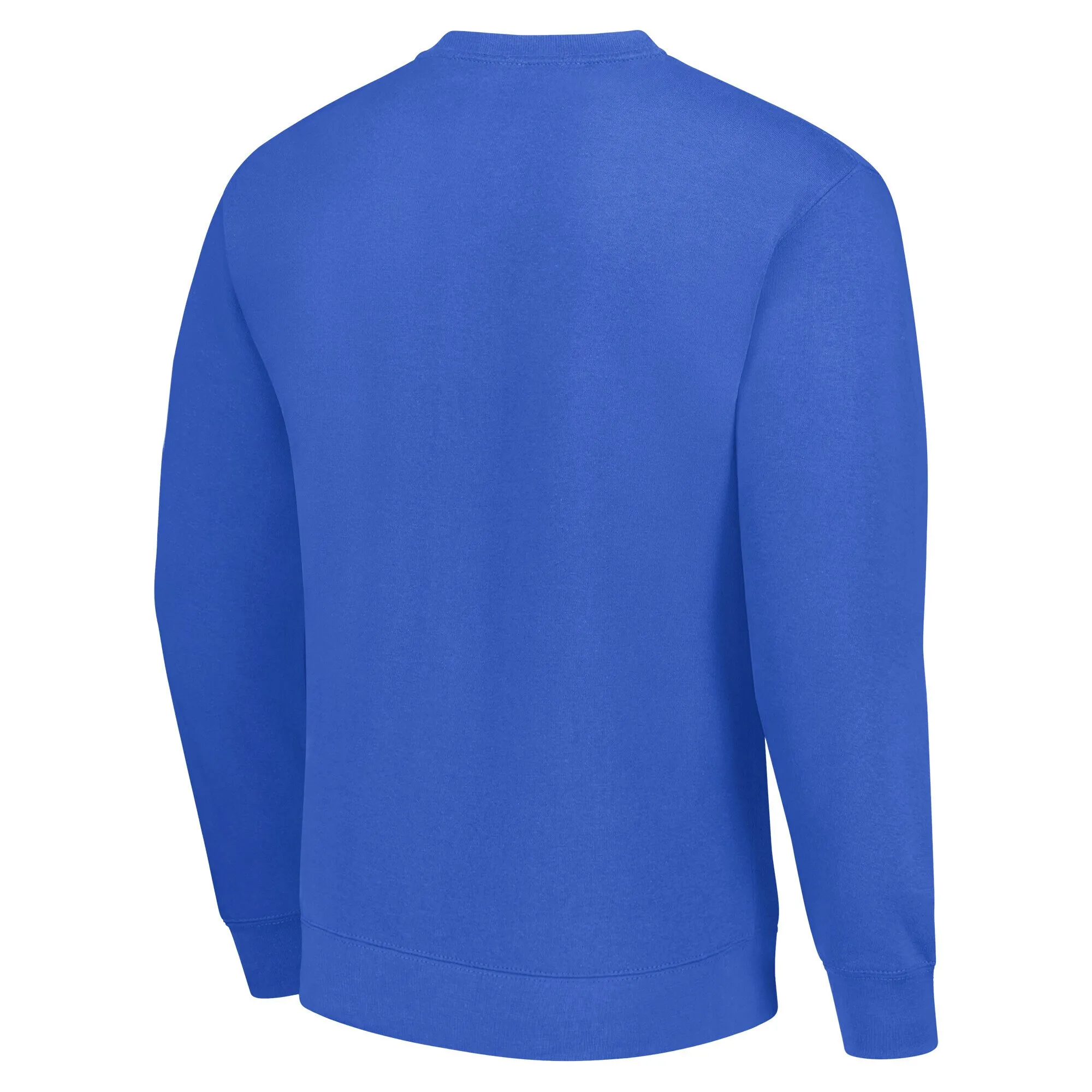 Men's Buffalo Sabres  Starter Royal Half Helmet Team Logo Pullover Sweatshirt