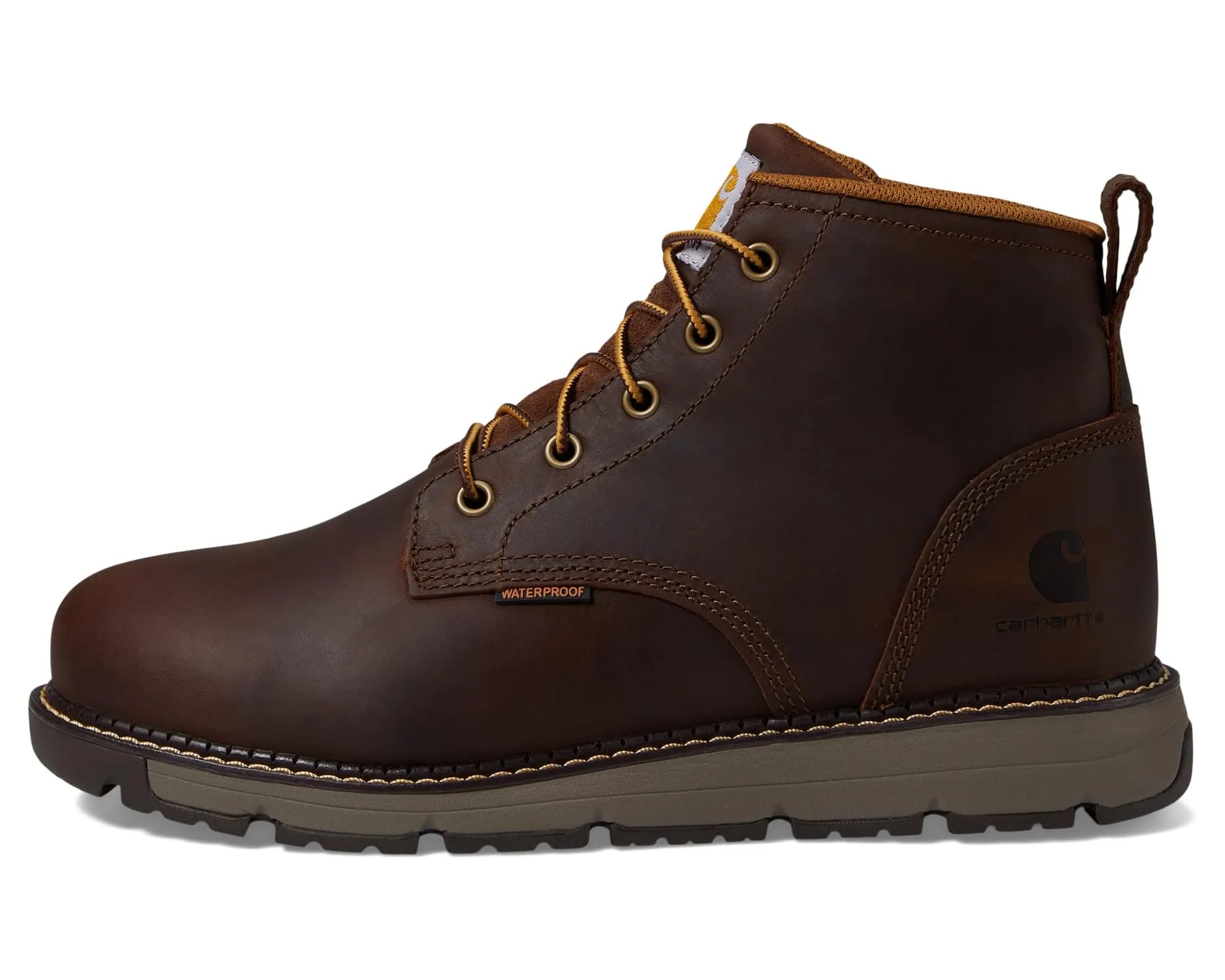 Men's Carhartt Millbrook Waterproof 5 Steel Toe Wedge Work Boot