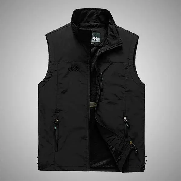 MEN'S CASUAL OUTDOOR LEISURE VEST 07692649M