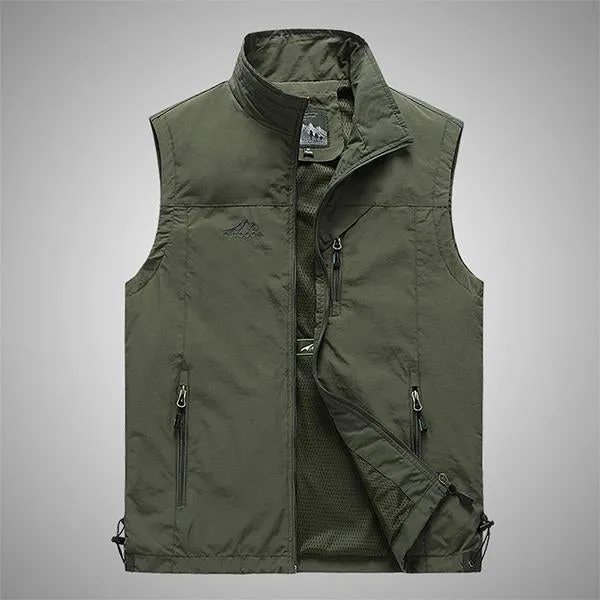 MEN'S CASUAL OUTDOOR LEISURE VEST 07692649M