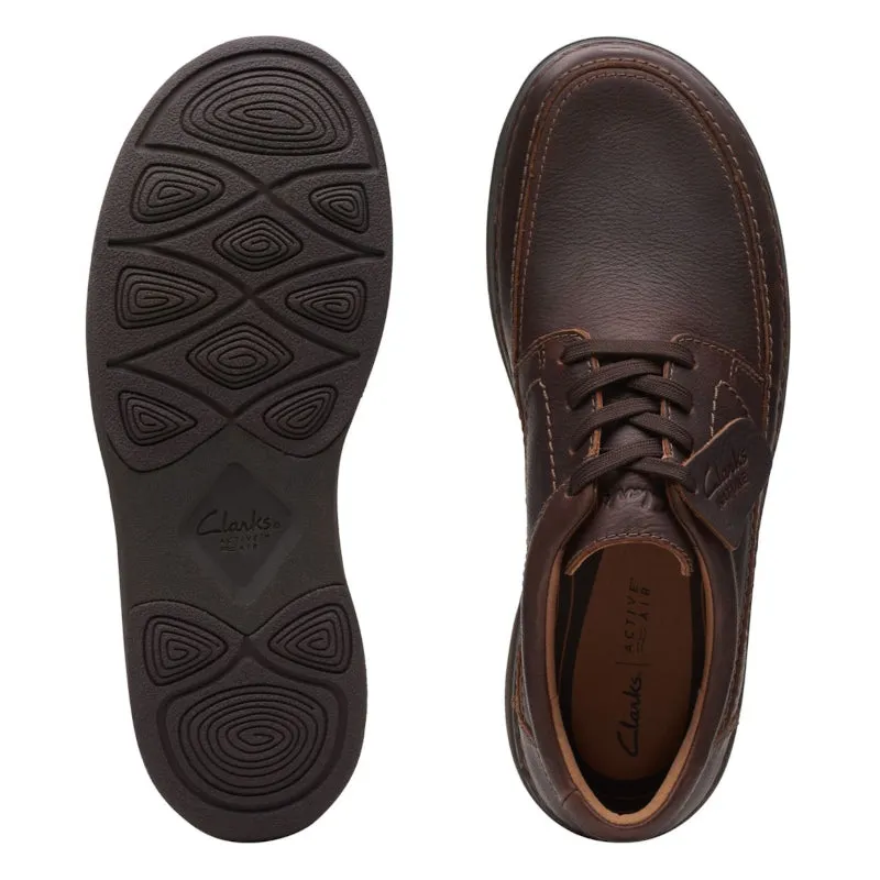 Men’s Clarks Nature 5 Lo – Dark Brown Leather