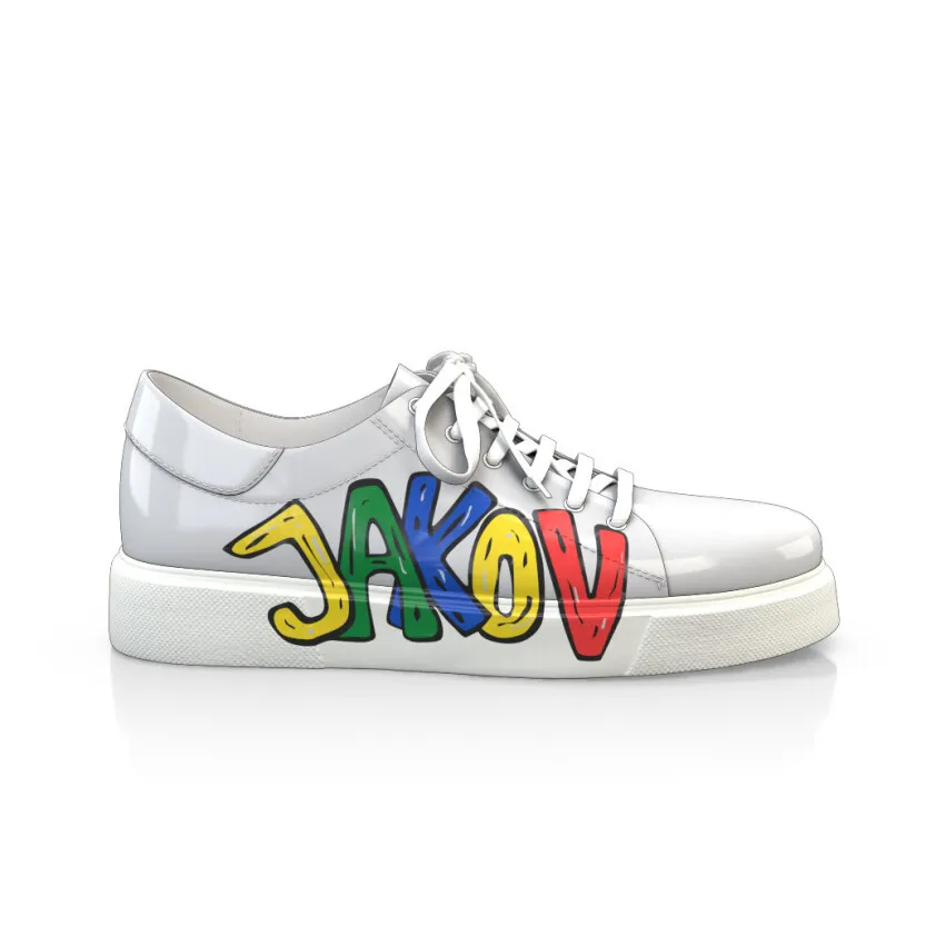 Men's Custom Hand-Painted Sneakers 44515