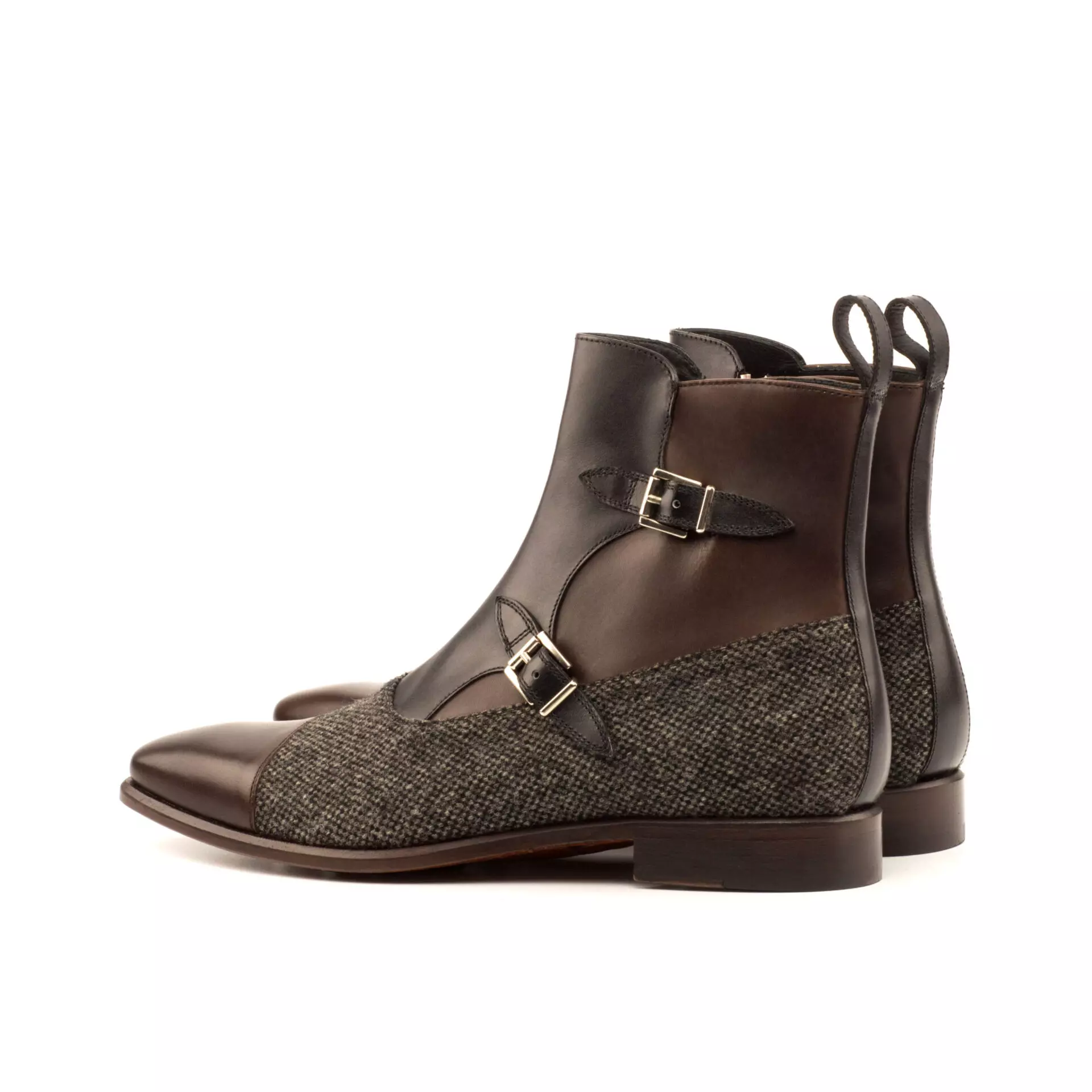 --Mens Dress Octavian Buckle Boot-