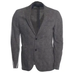 Men's Hackett, Mayfair Pow Knit Jacket in Brown