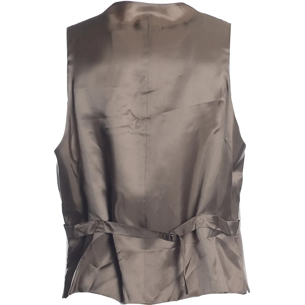 Men's Hackett, Wool SB Waistcoat in  Ecru