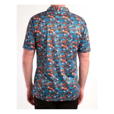 Men's Handup Gloves Cycling Button Up Shirt