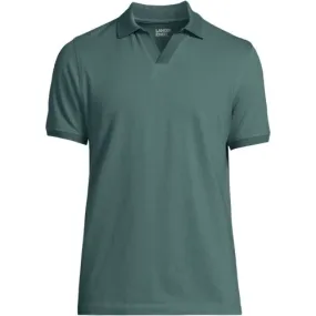 Men's Johnny Collar Piqué Polo
