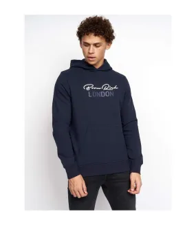 Mens kaben logo hoodie dress blues Born Rich
