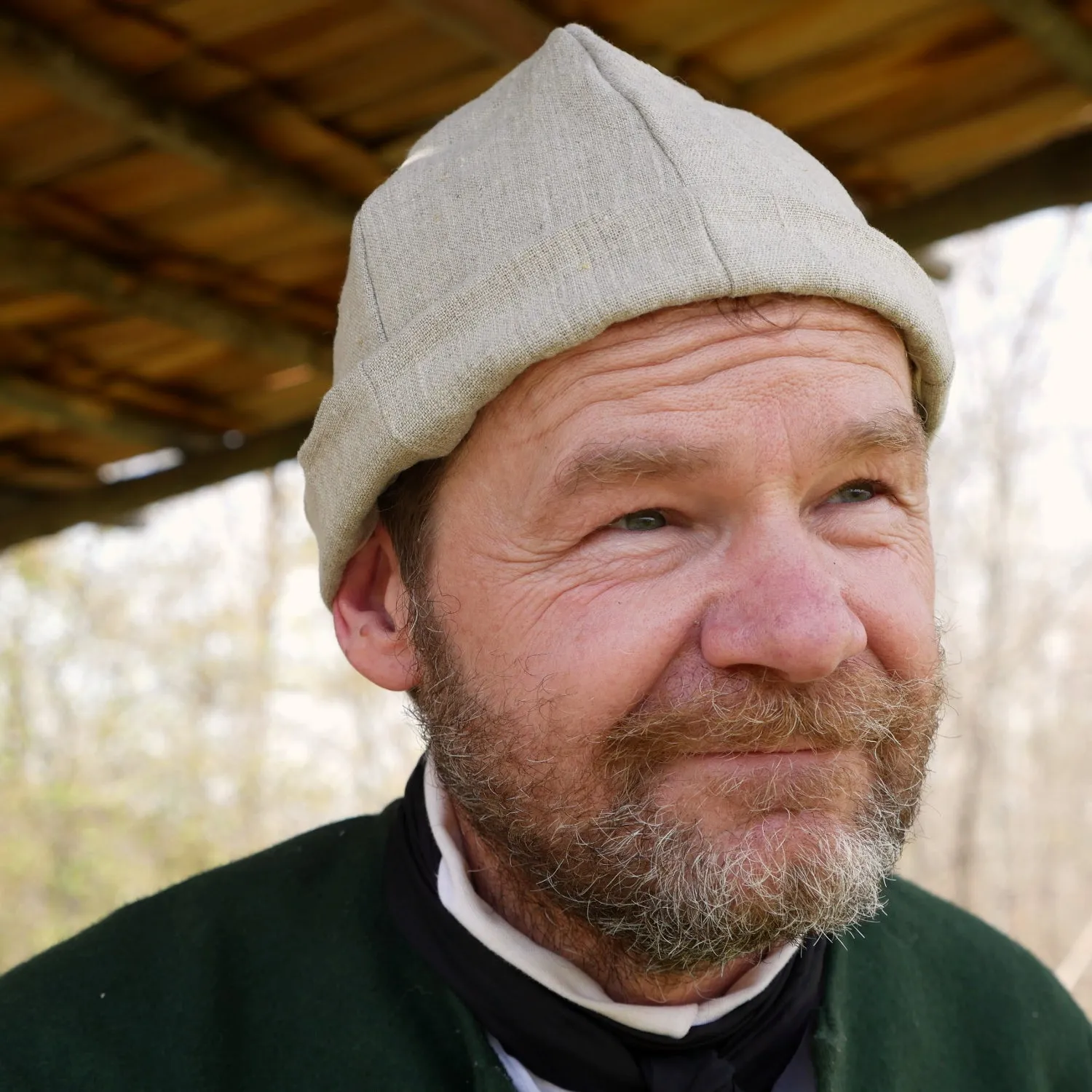 Men's Linen Work Cap