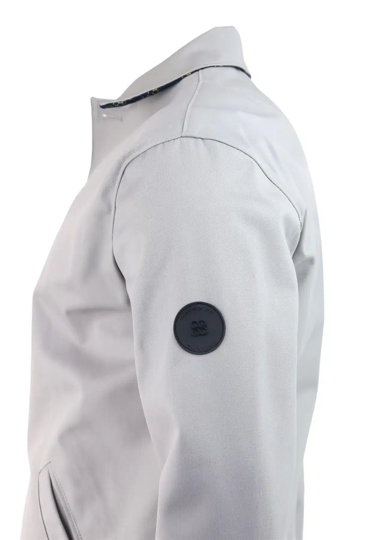 Mens Mid Length Overcoat Jacket Light Weight Smart Casual Beige Stone Mac