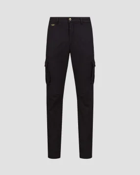 Men’s navy blue cargo pants Aeronautica Militare 241pa1329ct2443-8312