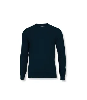 Mens richmond knitted jumper navy Nimbus