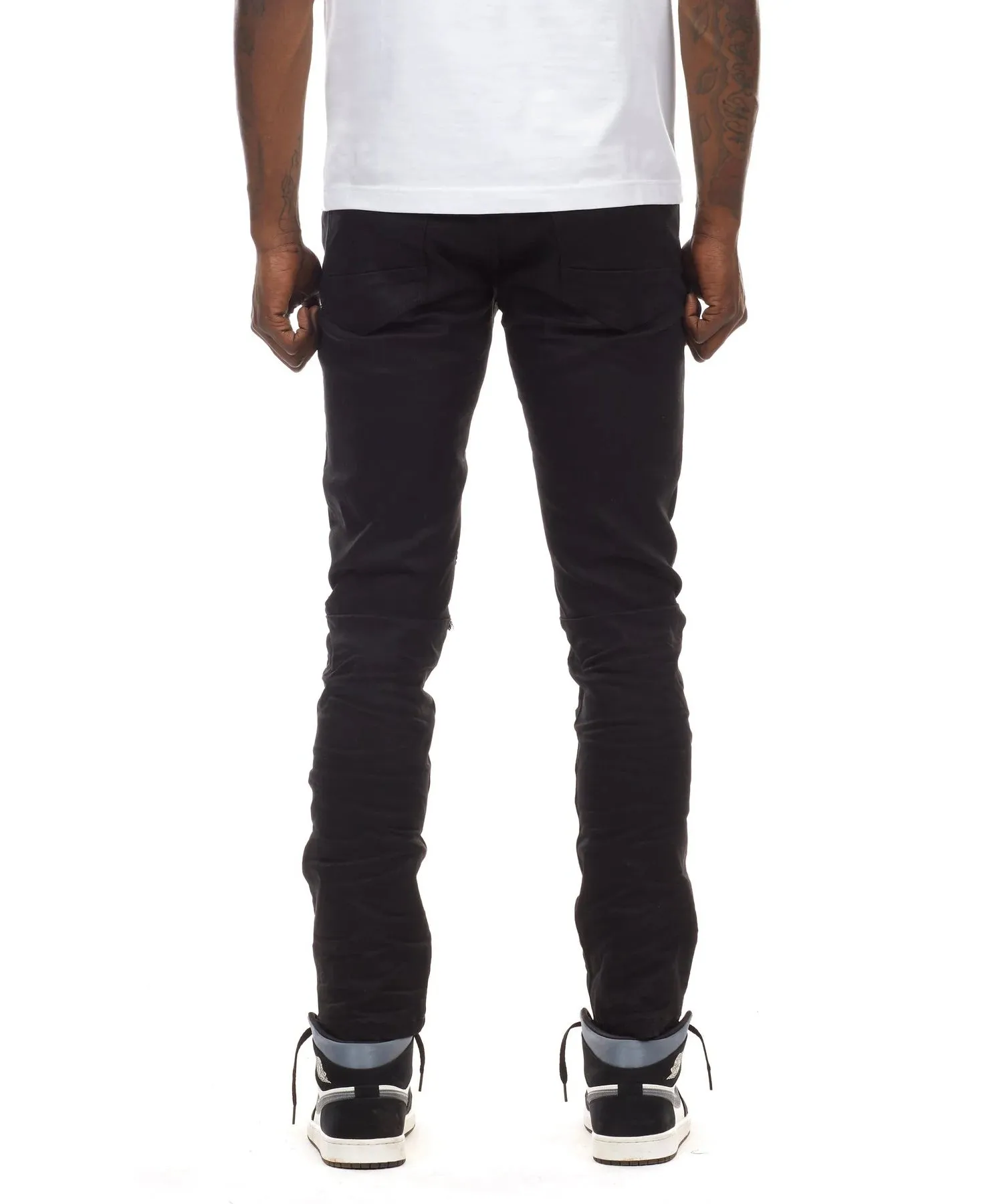 Men's Smoke Rise Rip and Repair Jeans Jet Black