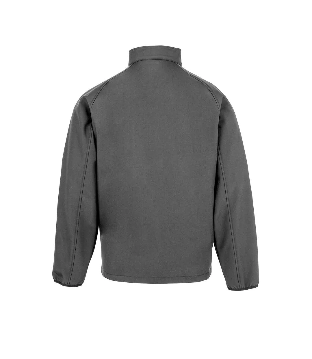 Mens softshell printable jacket workguard grey Result Genuine Recycled