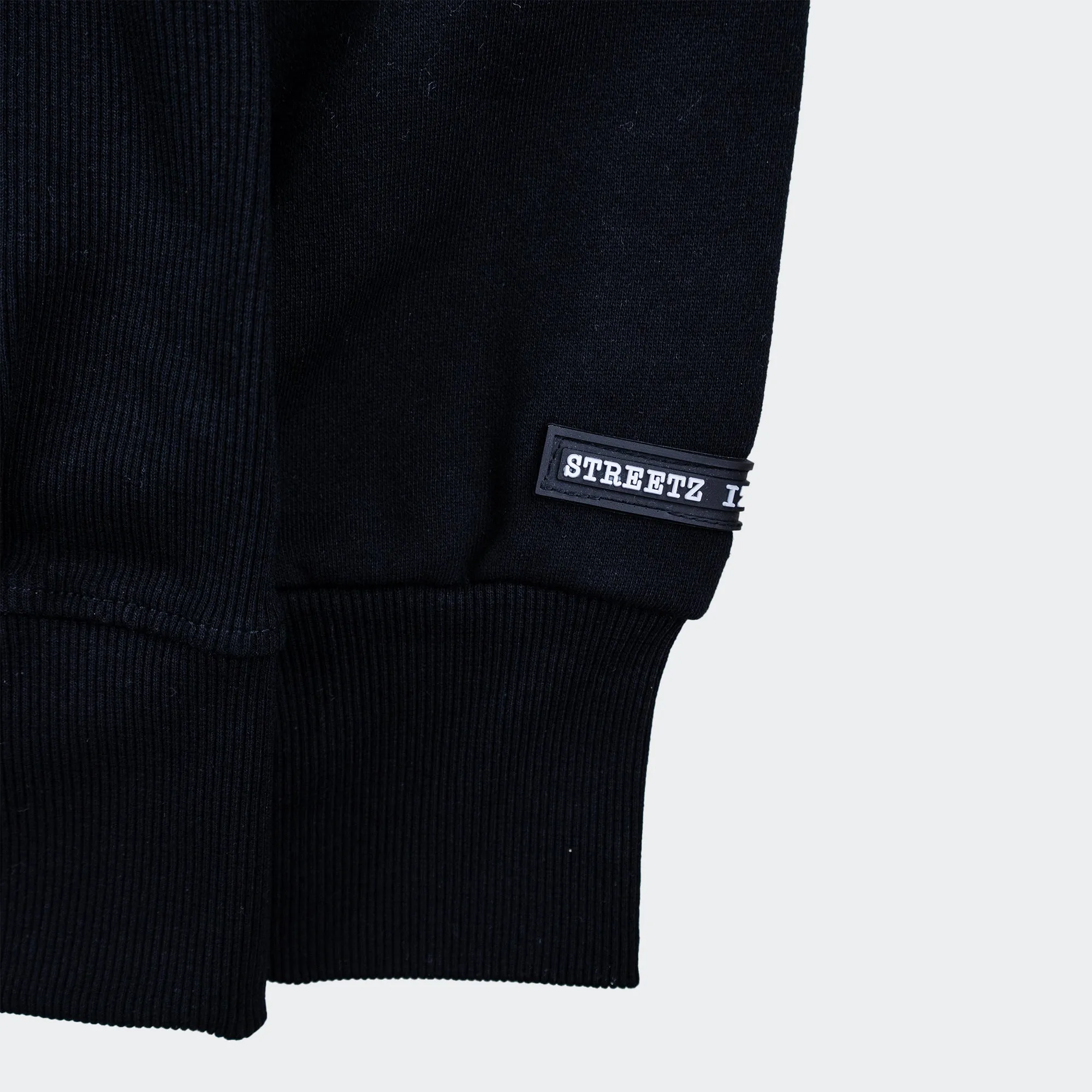 Men's Streetz Iz Watchin GOAT Hoodie Black