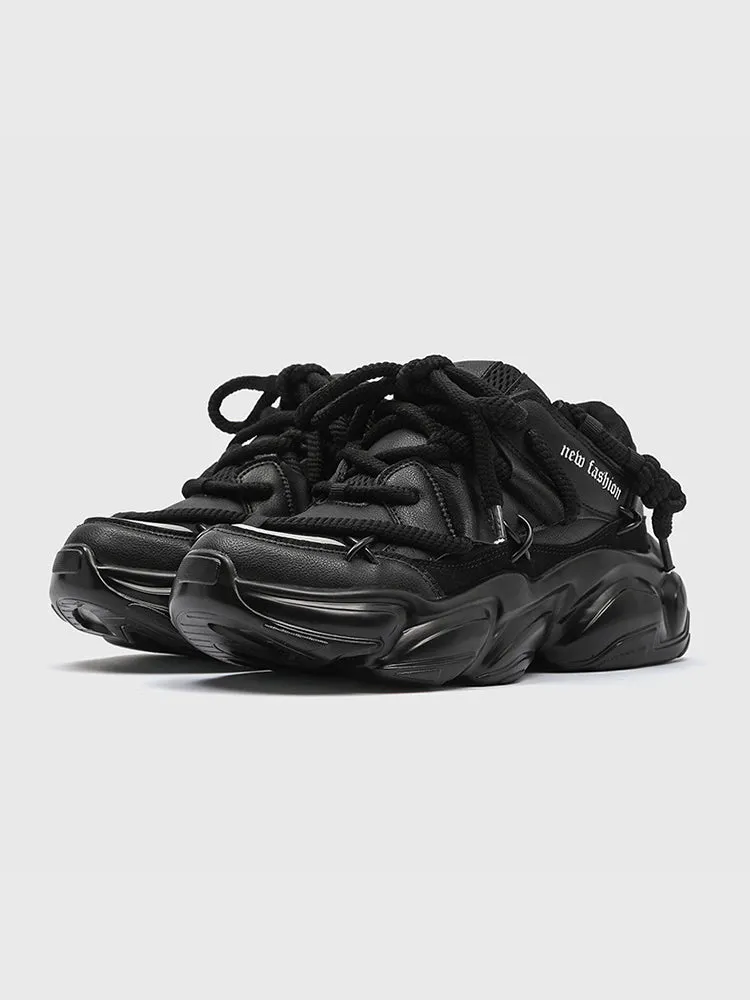   Men'S Thick-Soled Chunky Sneakers   