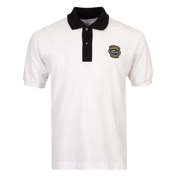 Mens White PH7369 Original Badge Polo