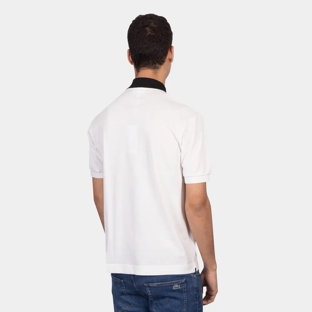 Mens White PH7369 Original Badge Polo