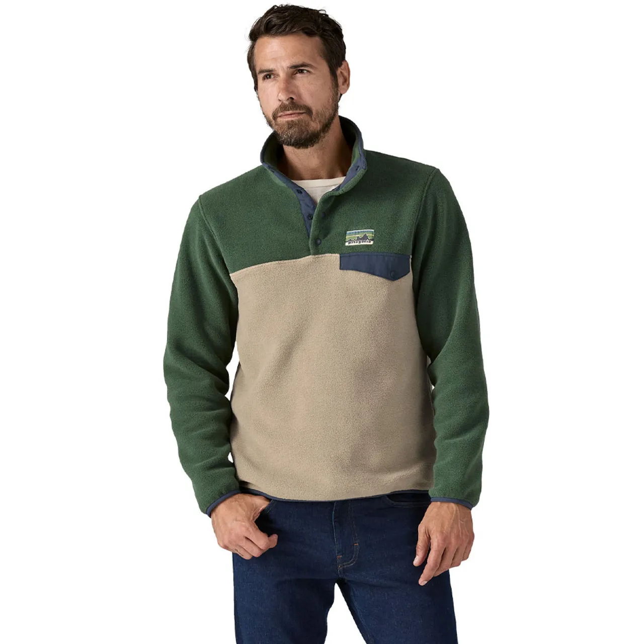 Men's Patagonia Lightweight Synchilla Snap T Pullover