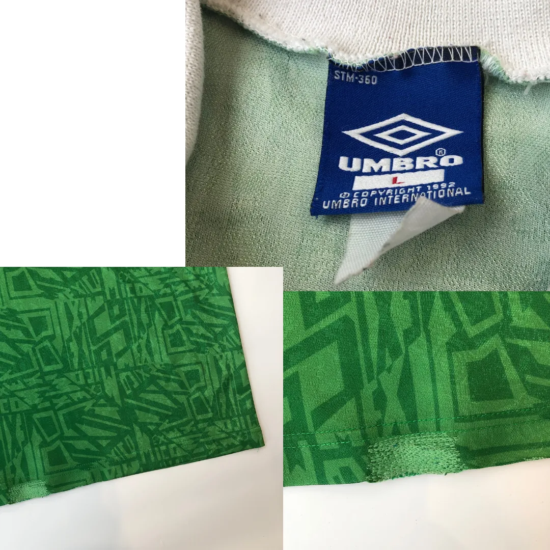 Mexico 1994 Original Umbro Home Football Shirt Large