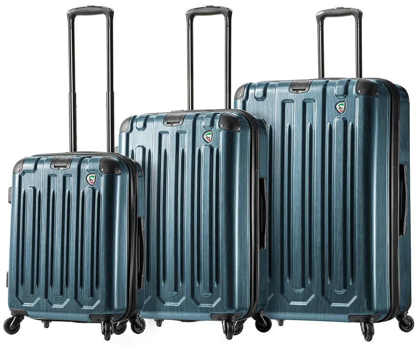 Mia Toro Lustro 3-Piece Luggage Set 