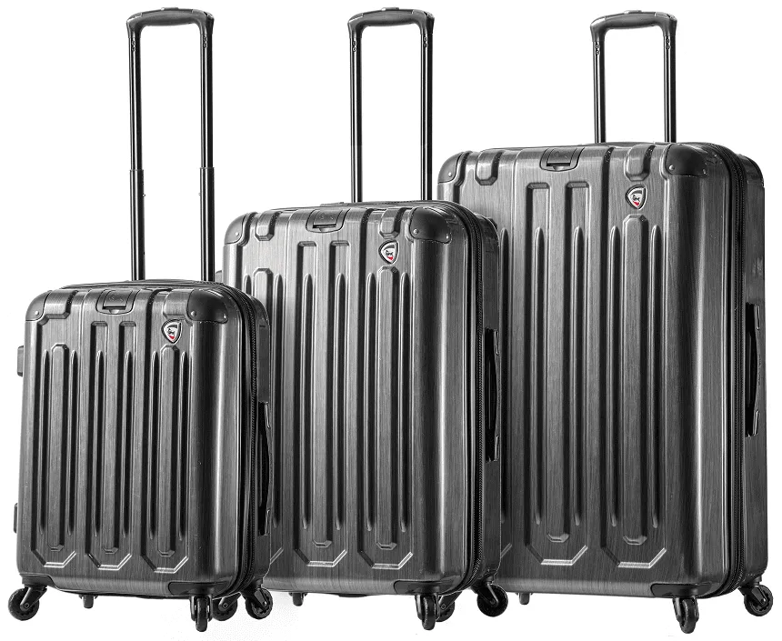 Mia Toro Lustro 3-Piece Luggage Set 