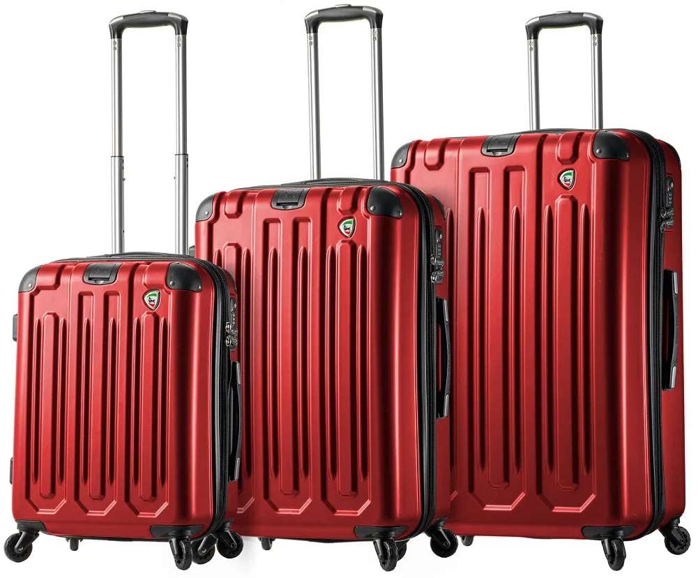 Mia Toro Opaco 3-Piece Luggage Set 