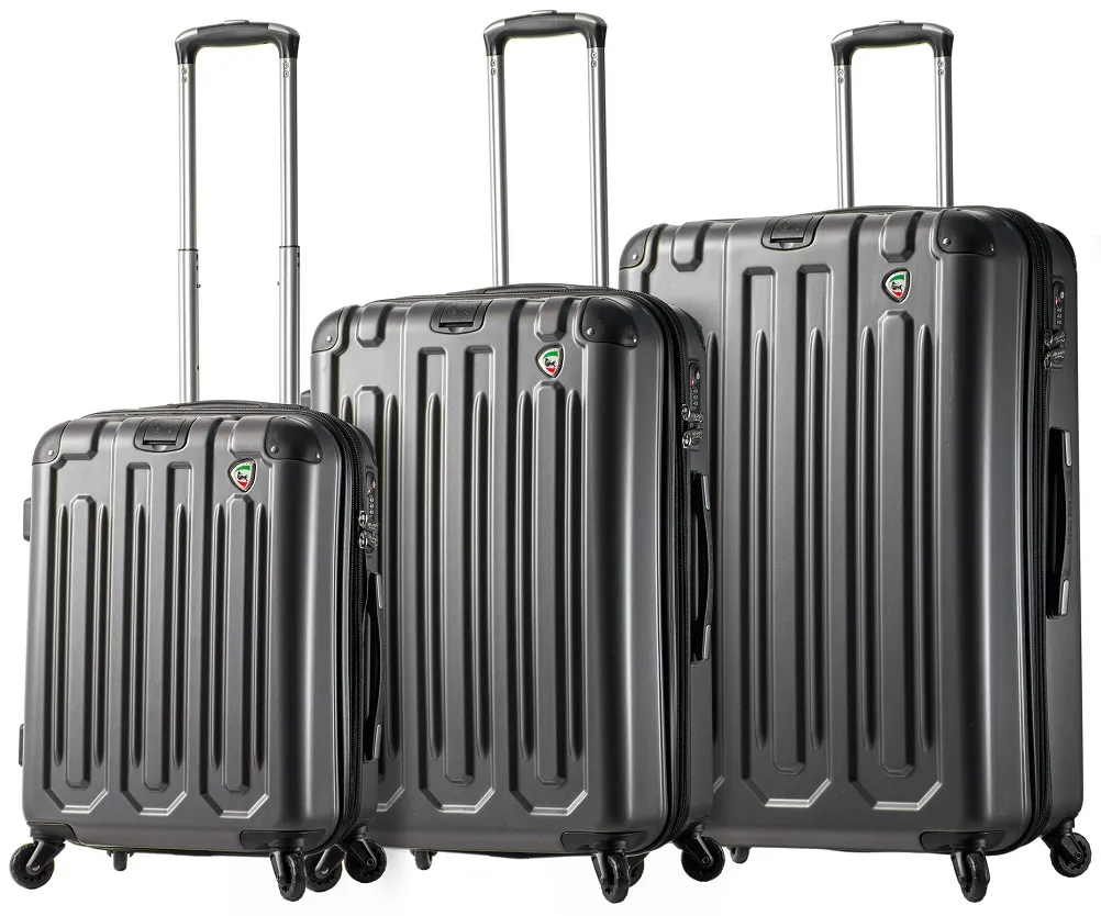 Mia Toro Opaco 3-Piece Luggage Set 