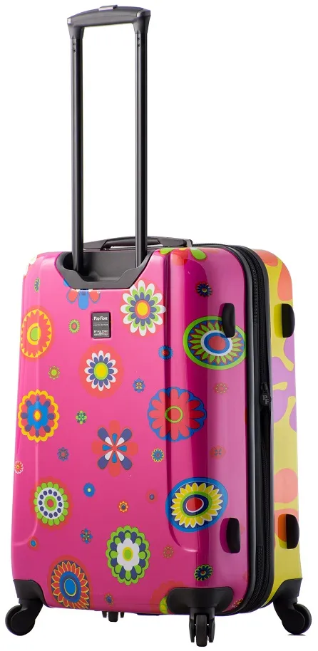 Mia Toro Pop Fiore 3-Piece Luggage Set 