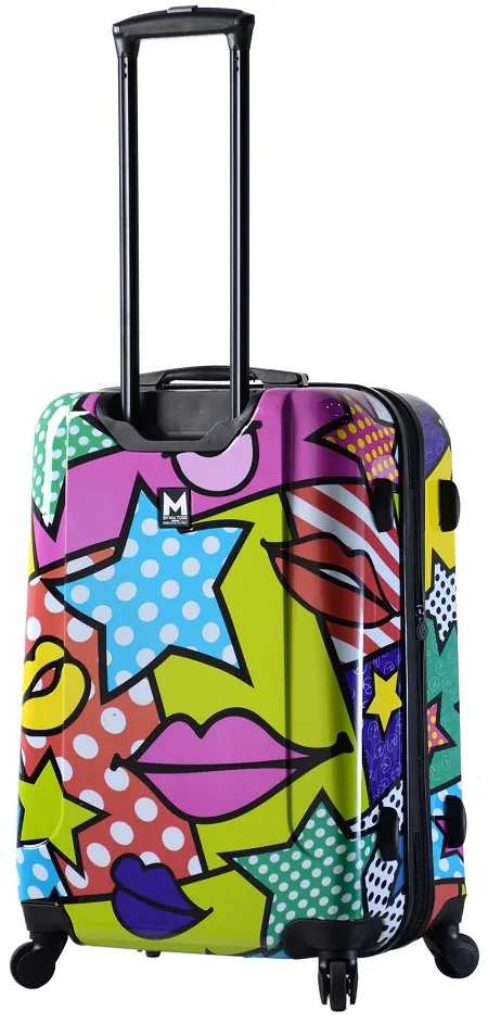 Mia Toro Stars & Kisses 3-Piece Luggage Set 