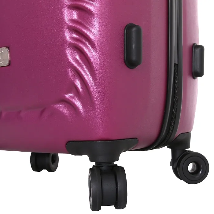 Mia Toro Swirl 3-Piece Luggage Set 