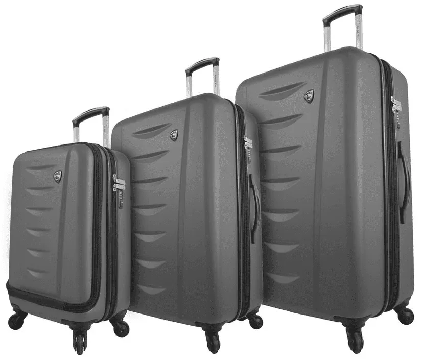 Mia Toro Tasca Moderna 3-Piece Luggage Set 