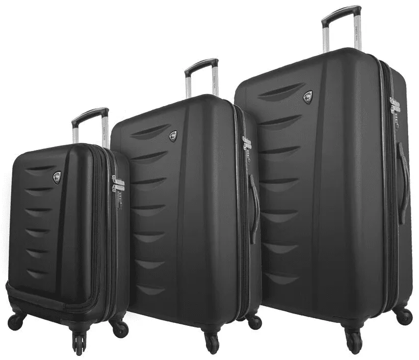 Mia Toro Tasca Moderna 3-Piece Luggage Set 