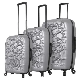 Mia Toro Web 3-Piece Luggage Set 