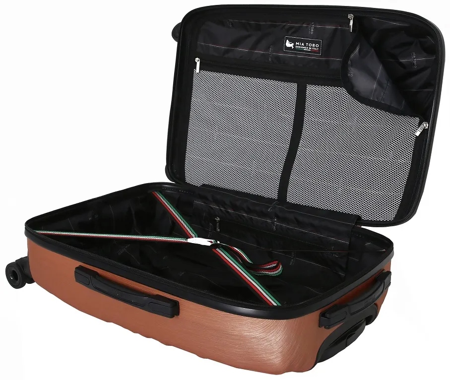 Mia Toro Web 3-Piece Luggage Set 