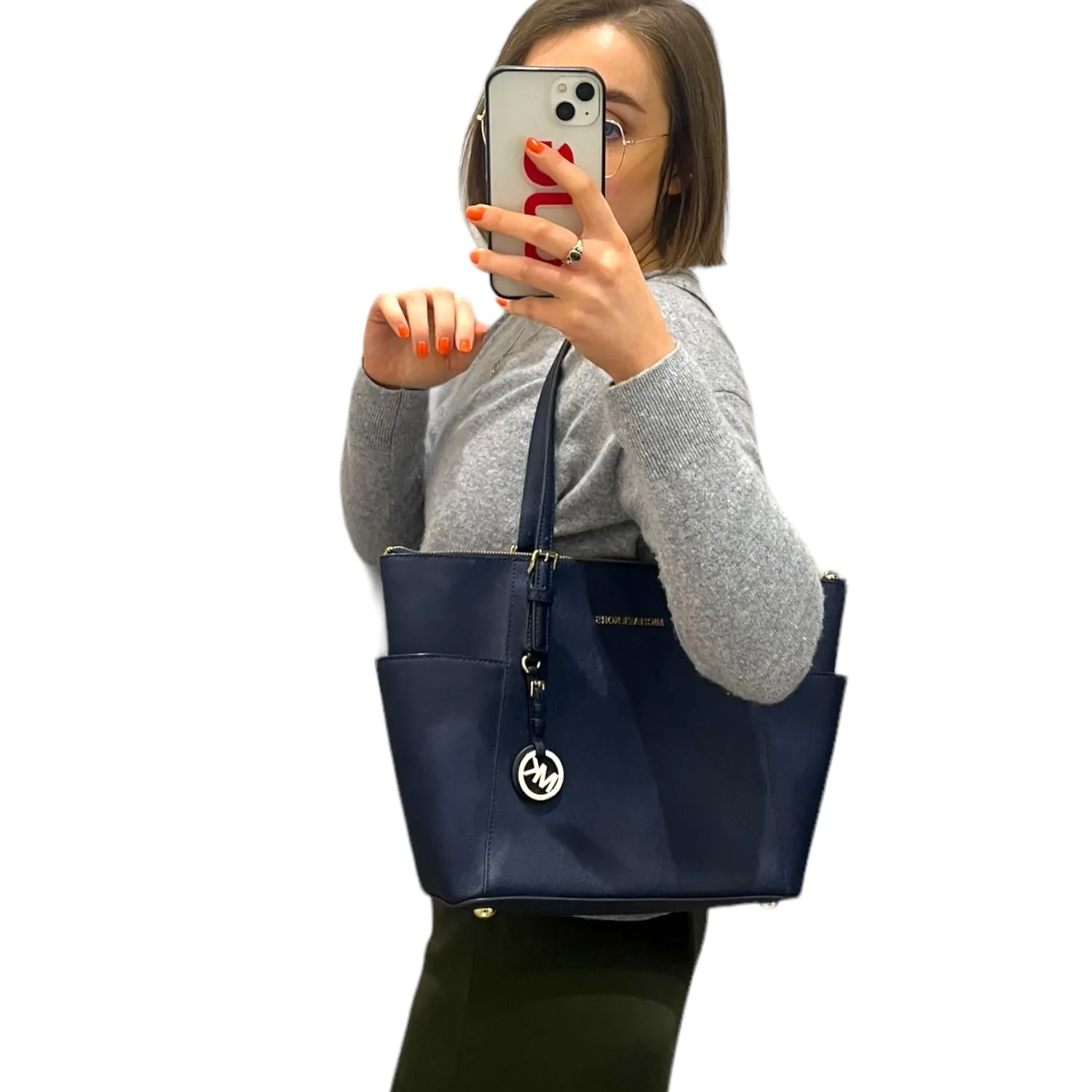 Michael Kors Navy Bag