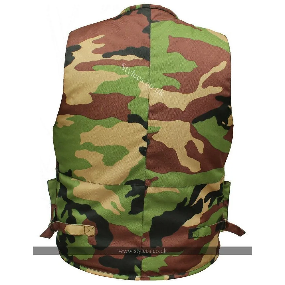 Military Camouflage Hunter Fisherman's Multi Pocket Mens Waistcoat