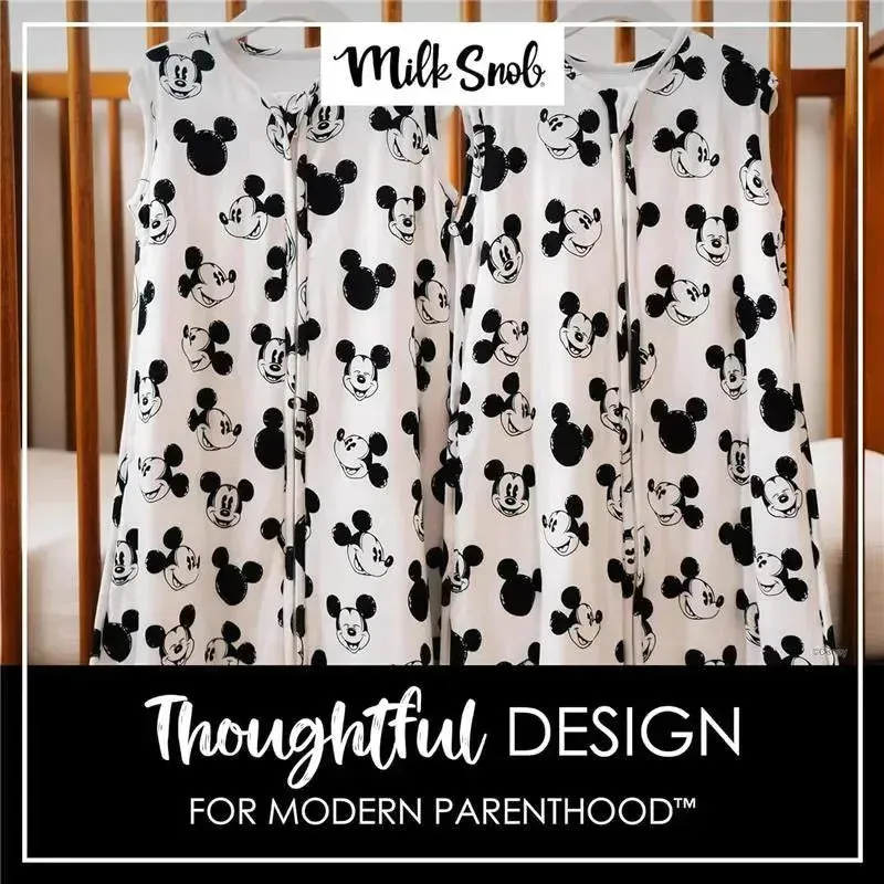 Milk Snob - Disney Baby Sleeping Sack, Sleeveless Sleep Bag and Wearable Zip Up Blanket, Mickey
