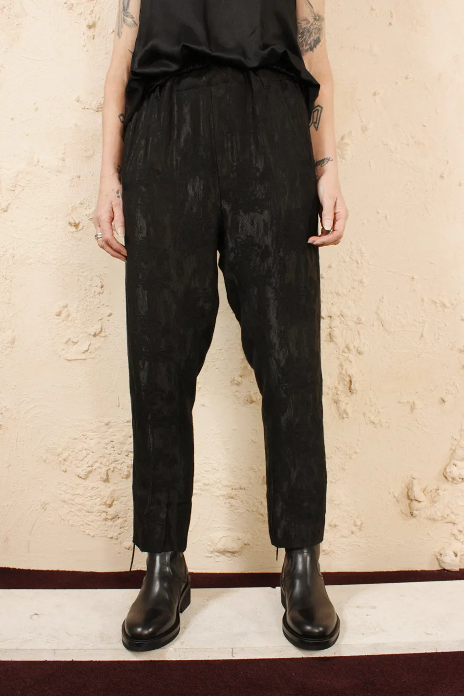 MINERVA BROCADE TROUSERS