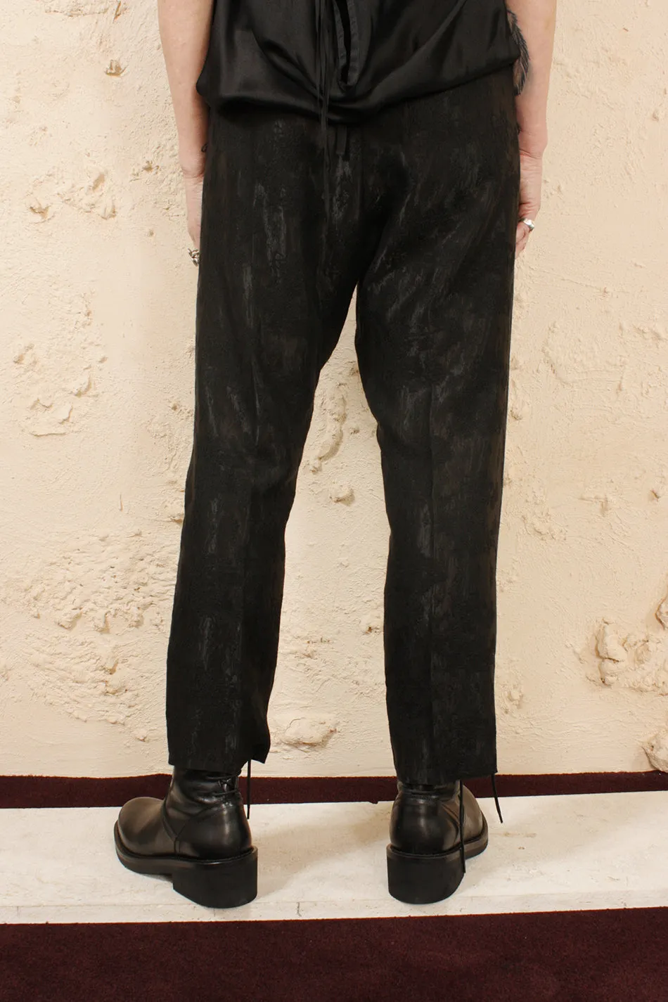 MINERVA BROCADE TROUSERS