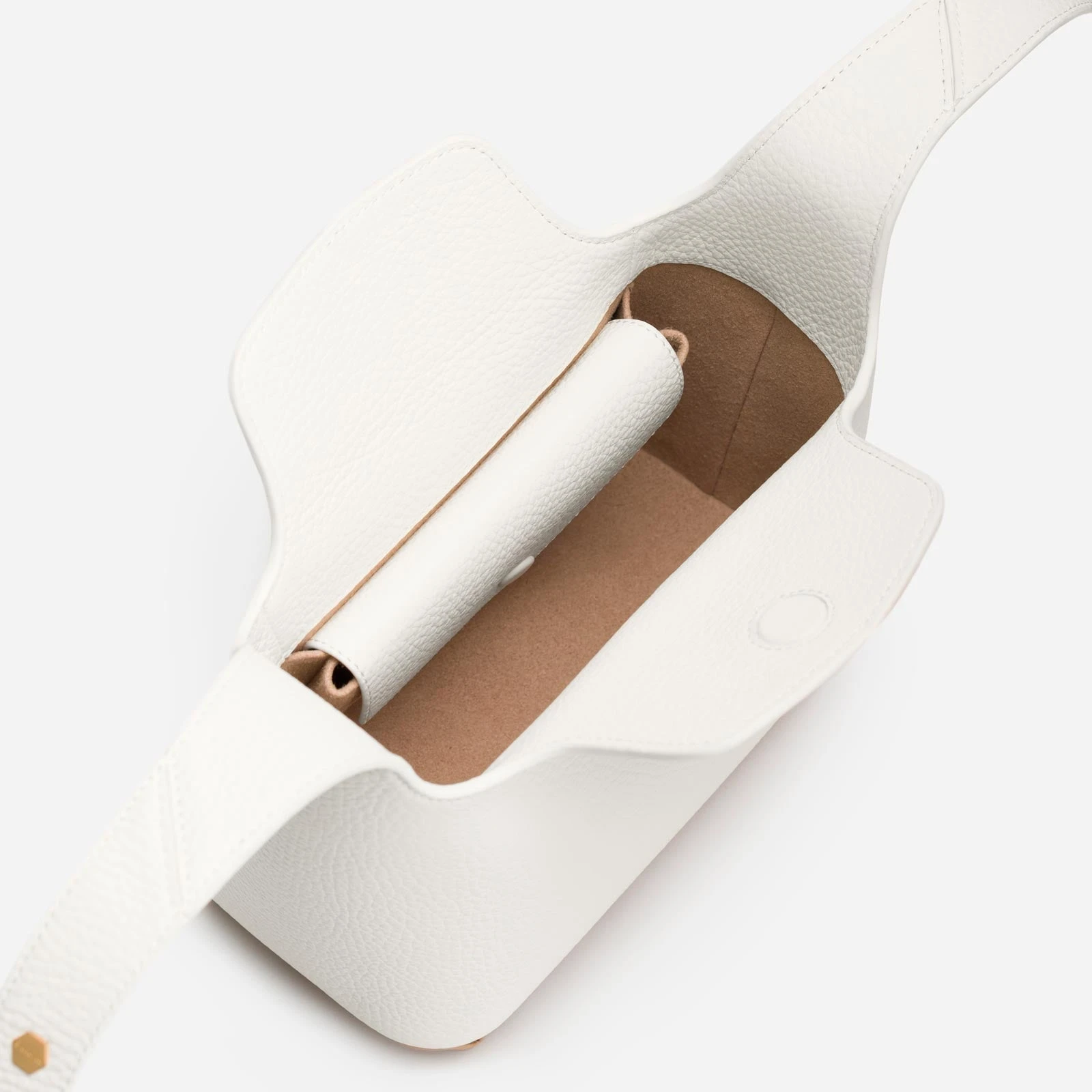 --Mini Louise Bag White-